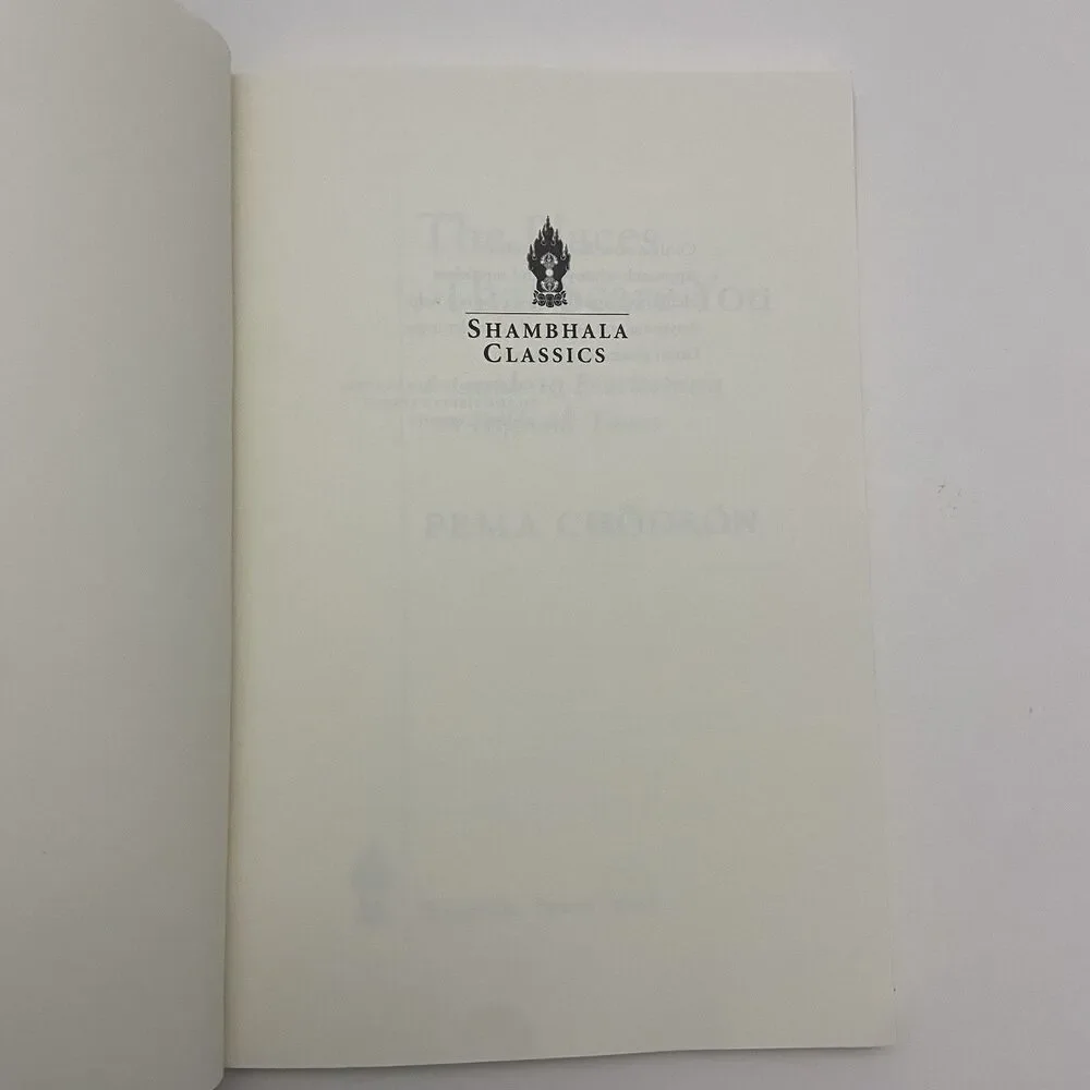 Places That Scare You By Pema Chödrön (2002, Trade Paperback)